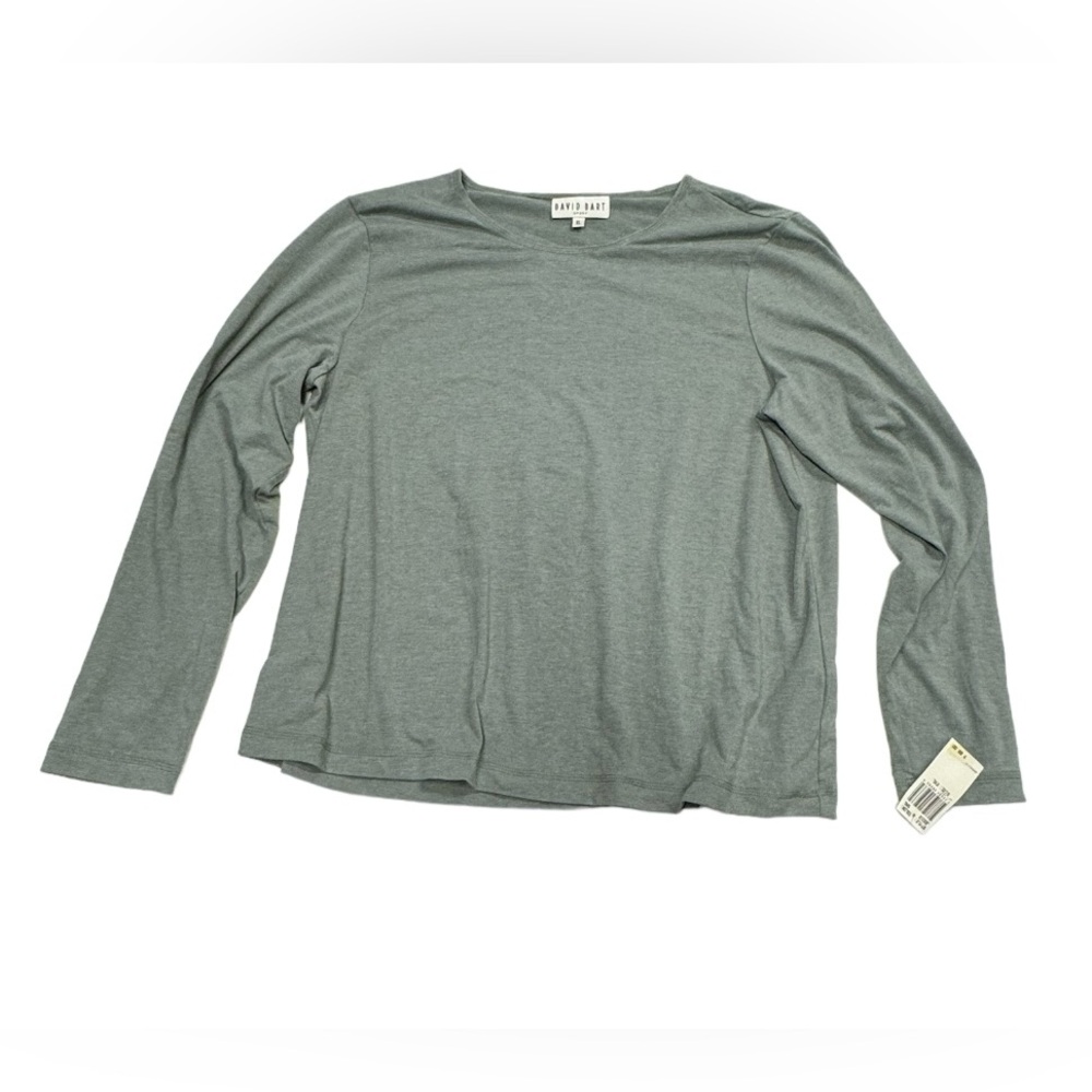 David Dart Sport size XL gray long sleeve shirt / top NWT in perfect condition!